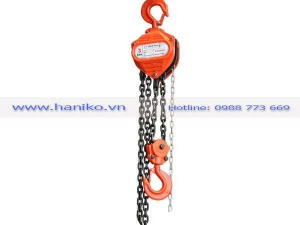 Palang xích kéo tay Kawasaki  3 Tấn